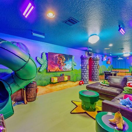 키시미 Mario'S Magic Mansion - Family Fun! Private Heated Pool & Spa 4 Miles To Disney! 빌라 외부 사진